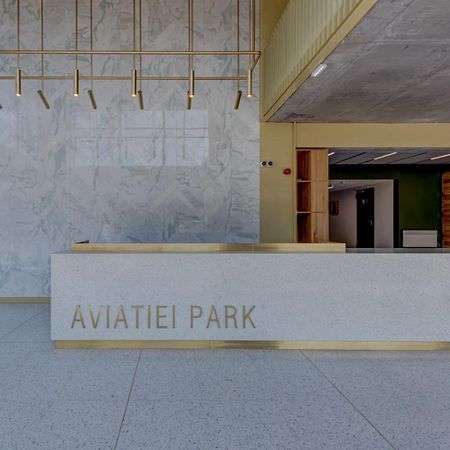 Brooklyn Studio - Aviatiei Park - Netflix - Parking Bukarest Eksteriør billede