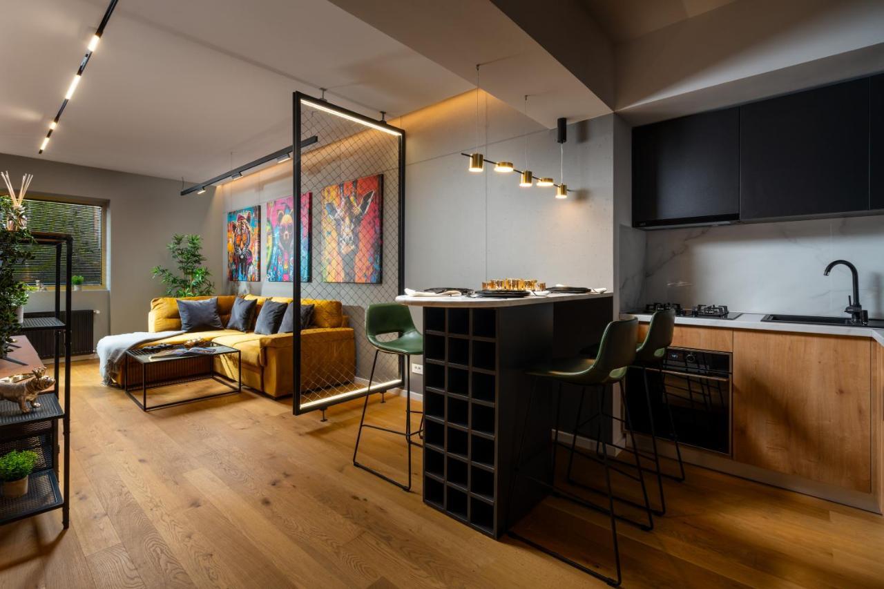 Brooklyn Studio - Aviatiei Park - Netflix - Parking Bukarest Eksteriør billede