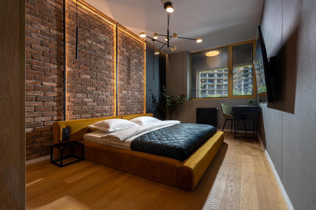 Brooklyn Studio - Aviatiei Park - Netflix - Parking Bukarest Eksteriør billede